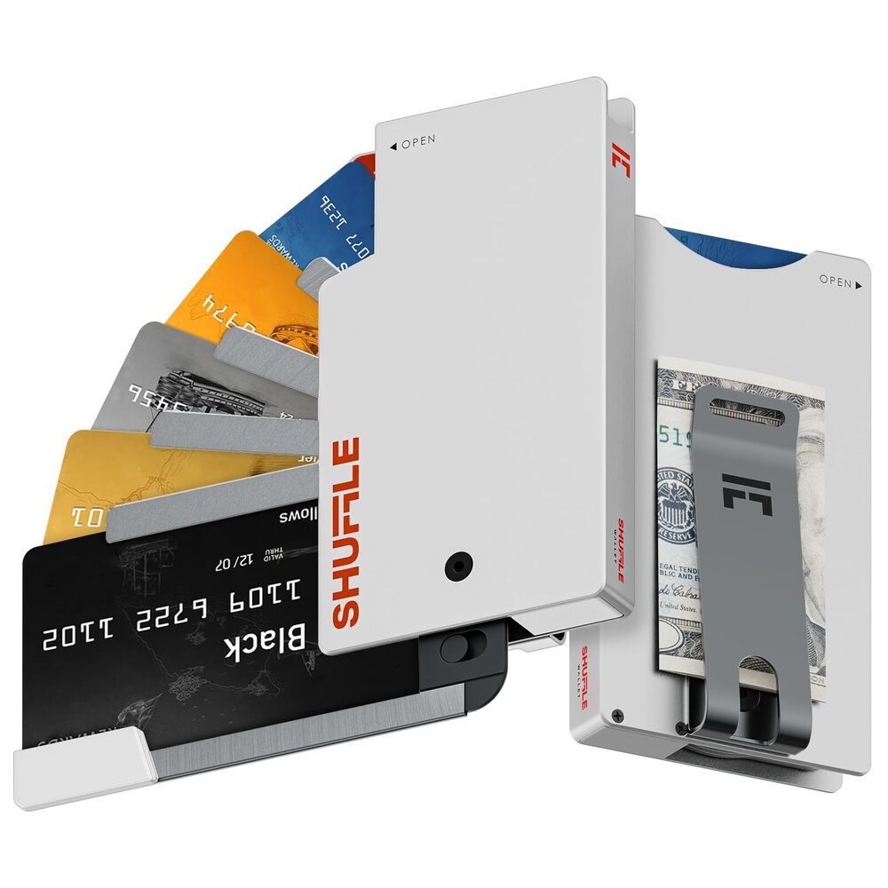 5138 Shuffle Wallet - Innovative Deck-of-Cards Opening Mechanism Wallet